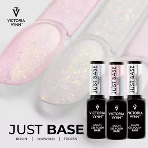 Victoria Vynn JUST BASE Glitter UV LED Gel Nail Polish 8ml SOAK OFF Base Coat - Picture 1 of 11