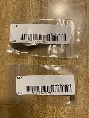 OEM Suzuki Flywheel Nut & Woodruff Key For 1996-2006 RM250 2-Stroke ONLY - Image 1 of 2