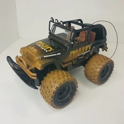 New Bright Jeep Wrangler 2012 Crawler Body & Wheels Black For Parts UNTESTED 🌟 - Image 1 of 4