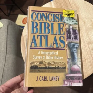 Concise Bible Atlas J Carl Laney HB - Picture 1 of 5