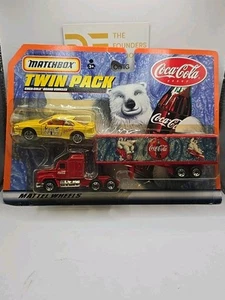 1999-Matchbox Coca-Cola Twin Pack (2-Toy Vehicles) Matchbox - Picture 1 of 5