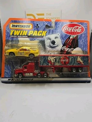 1999-Matchbox Coca-Cola Twin Pack (2-Toy Vehicles) Matchbox - Image 1 of 4