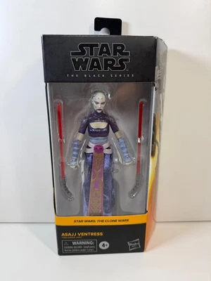 Figura de acción Star Wars The Black Series Asajj Ventress 6" (F1861) Hasbro Foto 1 de 4