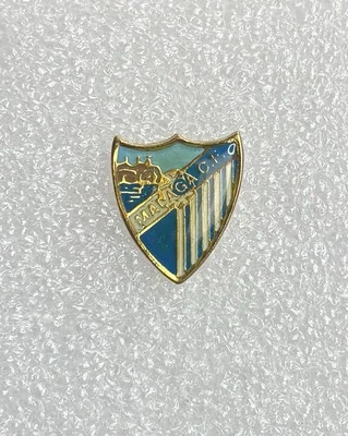 Malaga Club Football Spain soccer vintage enamel pin badge lapel - Image 1 of 3