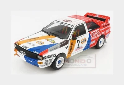 1:18 SUNSTAR Audi Quattro A1 #2 Winner Rally International Hunsruck 1984 SS4252 - Image 1 of 2