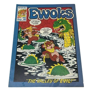 Star Wars Ewoks comic #7 May 1988 number seven The Valley Of Evil - Picture 1 of 3