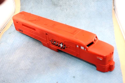 AMERICAN FLYER S GAUGE PA LOCOMOTIVE SHELL CUSTOM PAINTED AS DT&I #543 - Image 1 of 4
