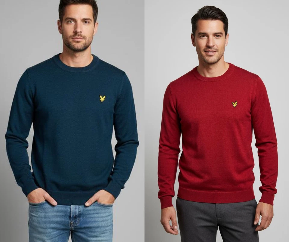 LYLE & SCOTT LYLE AND SCOTT CREW NECK JUMPER FOR MENS