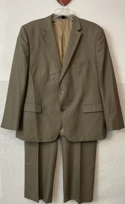 The Savile Row Co London Bromley Brown 50R Jacket & 48x29 Pant Suit Set! AZ18 - Image 1 of 4