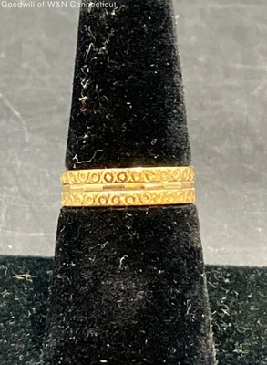 18K Yellow Gold Ring 3.37g - Image 1 of 4