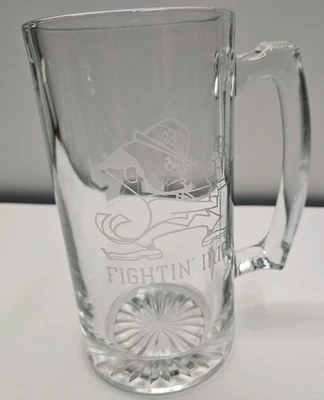 Notre Dame Fightin' Irish Glass Mug Beer Stein  - Image 1 of 4