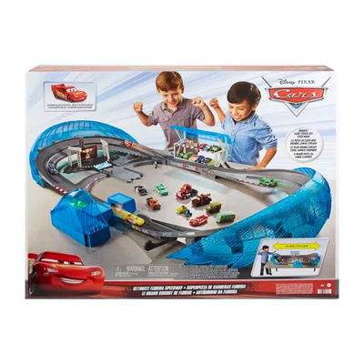 Disney Pixar Cars Ultimate Florida Speedway Track Set Nuevo en Caja Foto 1 de 4