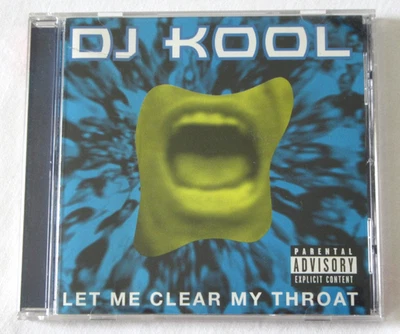 DJ Kool - Let Me Clear My Throat CD, [PA] Explicit 1996 - Used - Image 1 of 4