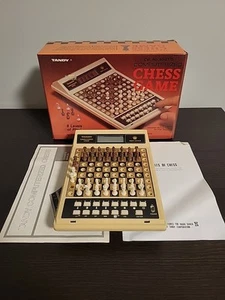 Tandy Computerized Portable Chess 60-2175 Radio Shack Tested Working! COMPLETE - Picture 1 of 8