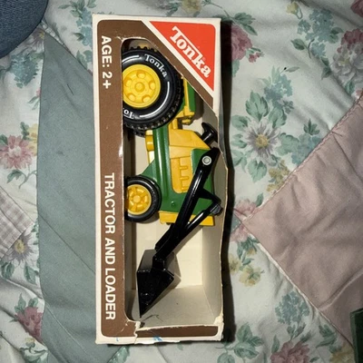 Vintage 1970’s Tonka John Deere Landscape Truck & Loader W/ Box Near Mint!!! - Image 1 of 2