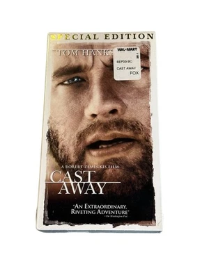 Cast Away VHS 2000 Drama Special Edition 20th Century Fox - Image 1 of 4