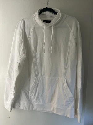 Sudadera con capucha pulóver blanca para hombre International Concepts talla L Foto 1 de 3