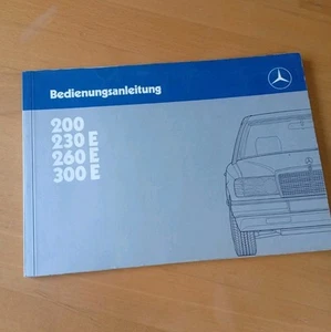 bedienungsanleitung auto Mercedes Benz w124 Manual Usuario - Imagen 1 de 13