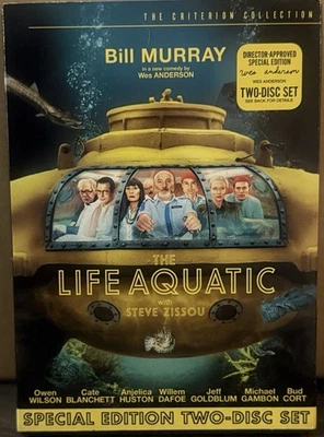 The Life Aquatic Criterion Collection 2-Disc DVD – Sealed Special Edition - Image 1 of 4