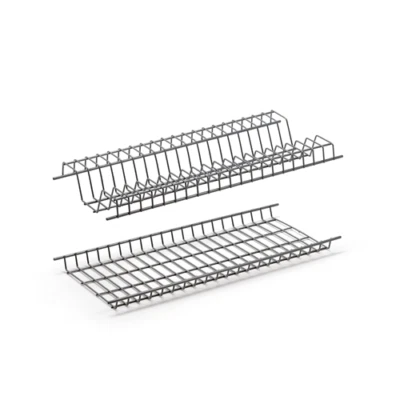 COMPAGNUCCISTORE COPPIA GRIGLIE SCOLAPIATTI E SCOLABICCHIERI PER MOILE DA 90 CM - Image 1 of 4