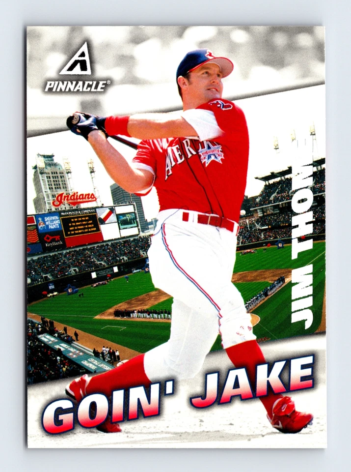 1998 Pinnacle #196 Jim Thome    Cleveland Indians   Baseball - Image 1 of 1