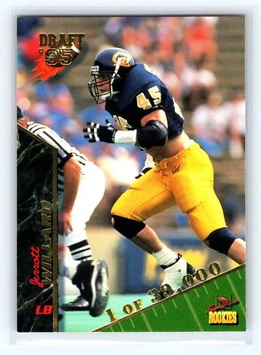 1995 Signature Rookies Draft #74 Jerrott Willard California Golden Bears - Image 1 of 2