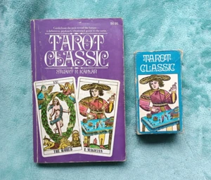 Vintage 1974 'Tarot Classic' Tarot Deck And Book by Stuart Kaplan - Agmuller - Picture 1 of 24