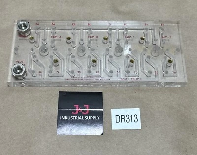 Colector de circuito sin amarre Clippard CM-019 CM019 para válvula de 4 vías R481 GARANTÍA Foto 1 de 4