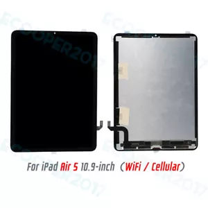 Para iPad Air 5 10.9" 5ta Generación Pantalla LCD Pantalla Táctil Repuesto WiFi/Celular - Imagen 1 de 7
