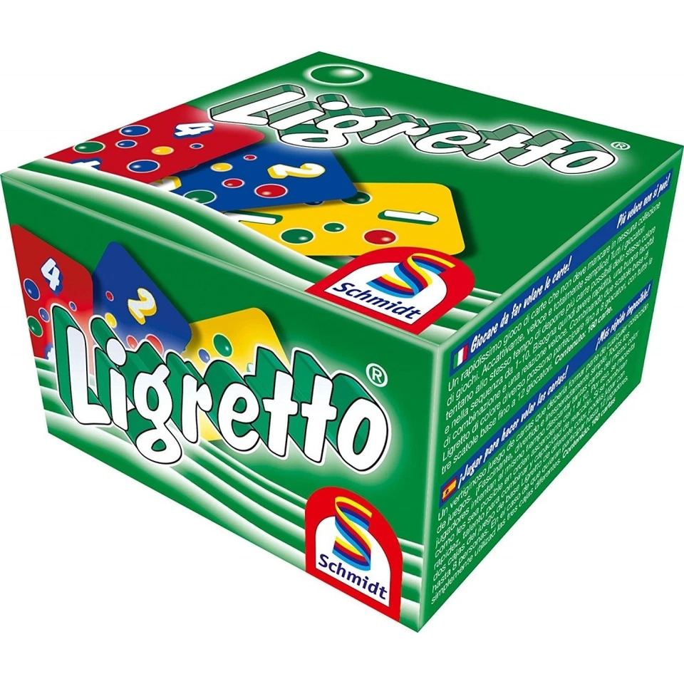 Schmidt Ligretto Green Multiplayer Family Card Game