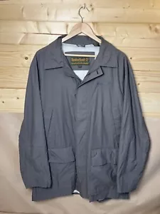 Timberland mack trench coat jacket Khaki Green waterproof Zip mens US M UK L - Picture 1 of 20