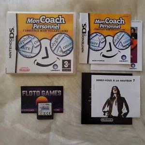 Jeu Mon Coach Personnel Vocabulaire Nintendo DS Complet PAL FR - Floto Games - Foto 1 di 2