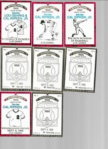 JUEGO PROMOCIONAL DE 4 TARJETAS NACIONALES RIPKEN/GEHRIG 1995 - Imagen 1 de 1
