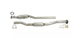 2008-2017 Mitsubishi Lancer 2.0L REAR Catalytic Converter & Resonator pipe - Picture 1 of 4