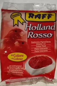 Alimento de color suave Holland Rosso Raff para comedores de semillas canarias de aves de factor rojo - Imagen 1 de 4