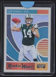 2018 PANINI PLAYOFF ROOKIE WAVE SAM DARNOLD NEW YORK JETS #11 - Picture 1 of 2