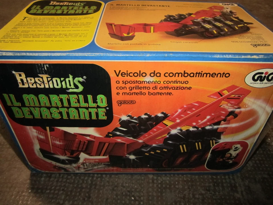 Bestioids GIG Galoob IL MARTELLO DEVASTANTE MiB Vintage 1984 - Immagine 1 di 1