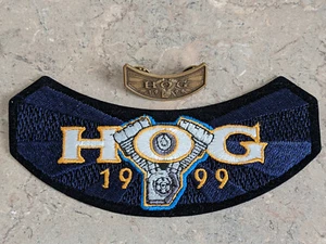 1999 Harley Davidson HOG Patch and Pin - Picture 1 of 4