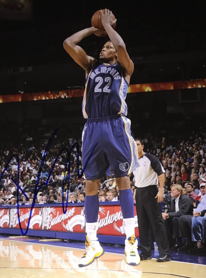 Rudy Gay Memphis Grizzlies Signed Autographed 8x10 Photo w/COA N2 Foto 1 de 1