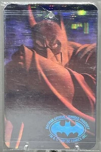 RARE vintage BATMAN  Hologram from clothing line with tag punch hole - Picture 1 of 2