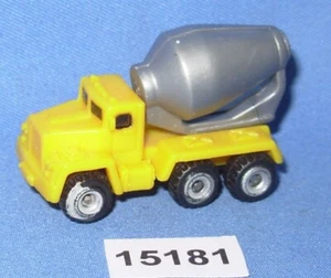 MICRO MÁQUINAS MEZCLADORA DE CEMENTO Construcción Plástico Vintage - Imagen 1 de 2