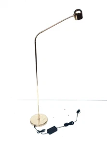 Vintage Brass Reading Floor Lamp by Belid 1970s/Sweden /Retro/Spotlight - Picture 1 of 12