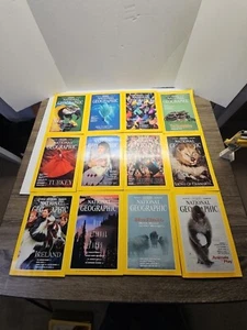National Geographic Magazine 1994 Complete Year With Maps - Picture 1 of 13