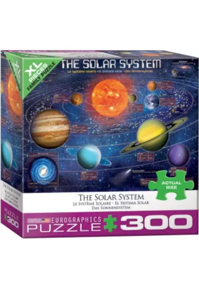The Solar System - 300 Pc Puzzle - XL Pieces - Eurographics - New/Sealed!!! - Image 1 of 1
