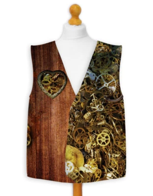 Gilet De Costume Fantaisie Design Steam Punk (4 Tailles Disponibles) - Photo 1/2