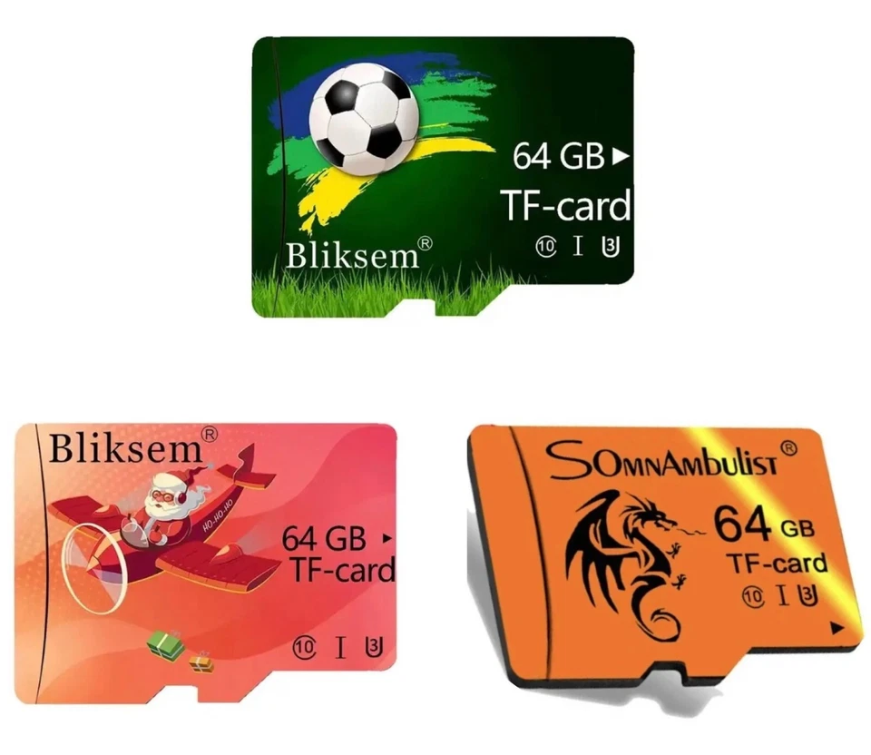 🇮🇹Scheda SD 64 GB veloce per Smarphone Tablet Go pro Nintendo Switch Fotocamer - Immagine 1 di 1