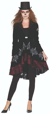 PxP 13508 - Voodoo Jacke, Samtoptik, Damen Halloween Kostüm, Gr. 36 - 48 - Bild 1 von 2