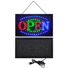 21×13'' Open Business Store Bar Sign Ultra Bright Led Neon Light Animated Motion