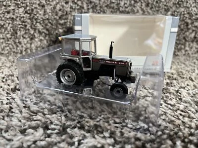 2022 SpecCast 1:64 WFE WHITE Model 2-110 Red Stripe Tractor with CAB NEW!! - Image 1 of 4