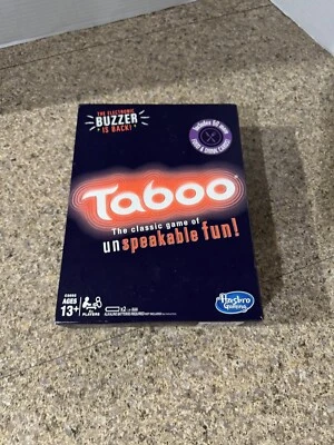 Taboo The Classic Game Of Unspeakable Fun With Electronic Buzzer - Image 1 of 4